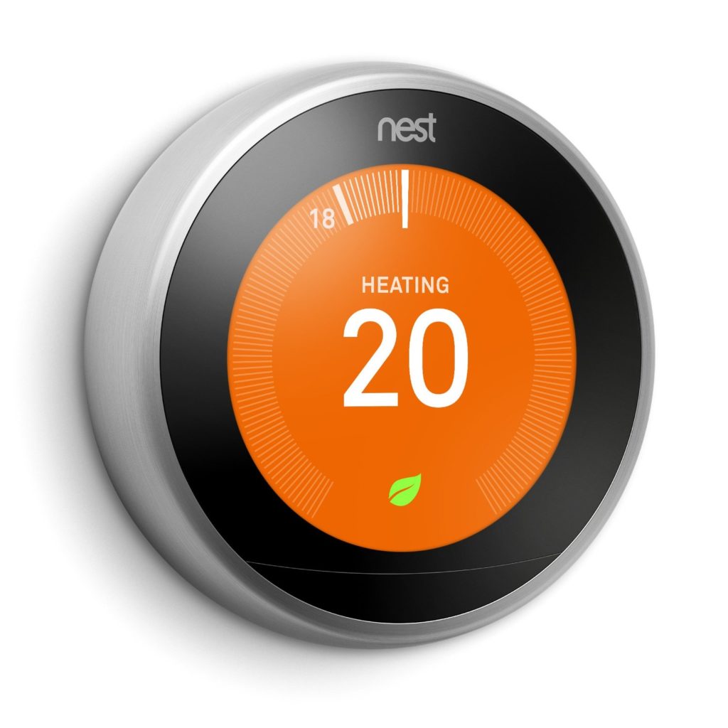Google Nest termostat strieborný, 3. generácia s Opentherm, EU verzia