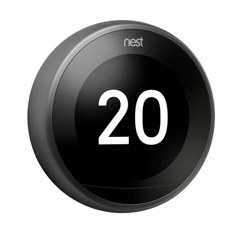 Google Nest termostat čierny, 3. generácia s Opentherm, EU verzia