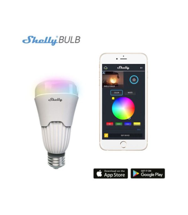 image-Shelly Bulb - inteligentná RGBW žiarovka (WiFi)