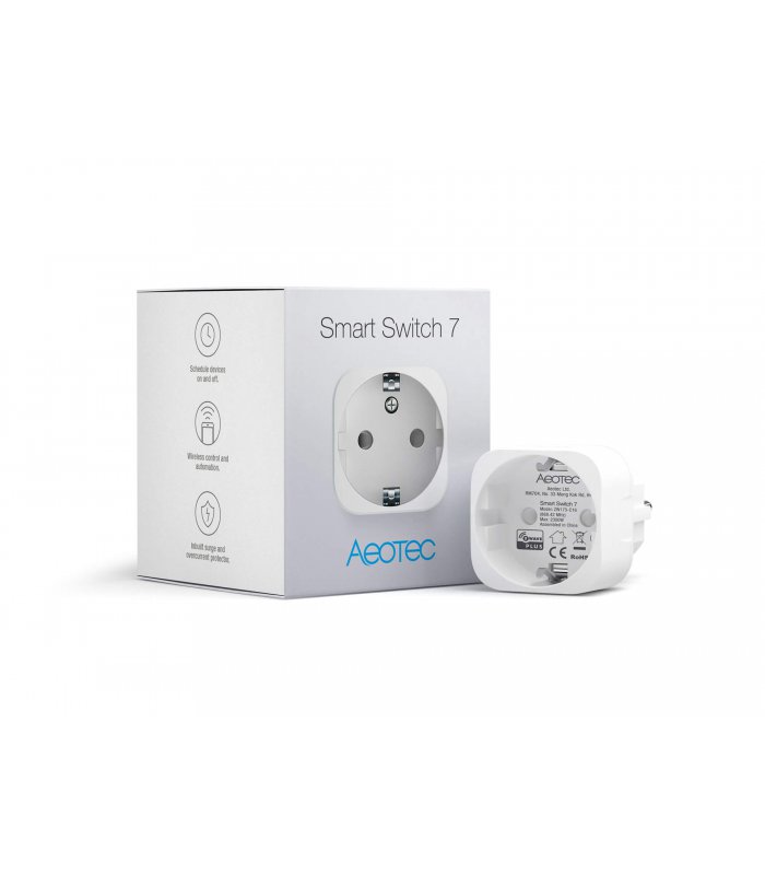 image-Inteligentná zásuvka - Aeotec Smart Switch 7 (ZW175-C16)
