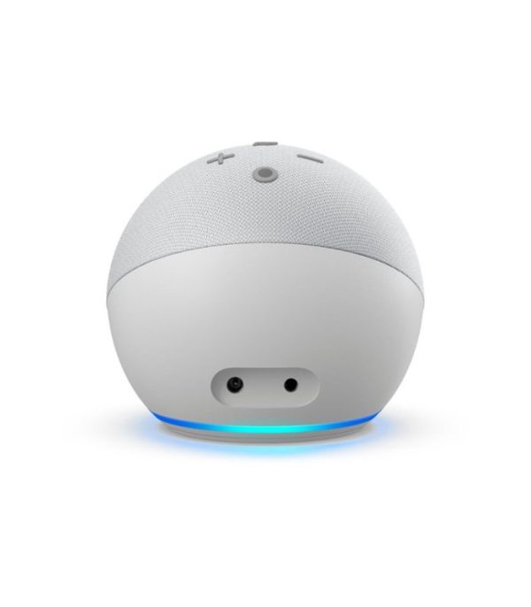 Amazon Echo Dot 4. generácie s hodinami, Glacier White