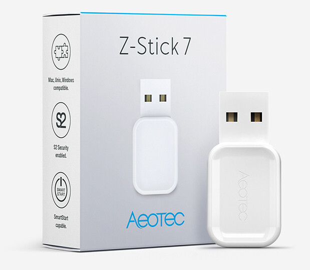 Aeotec Z-Stick 7, Z-Wave Plus V2 USB kľúč 1