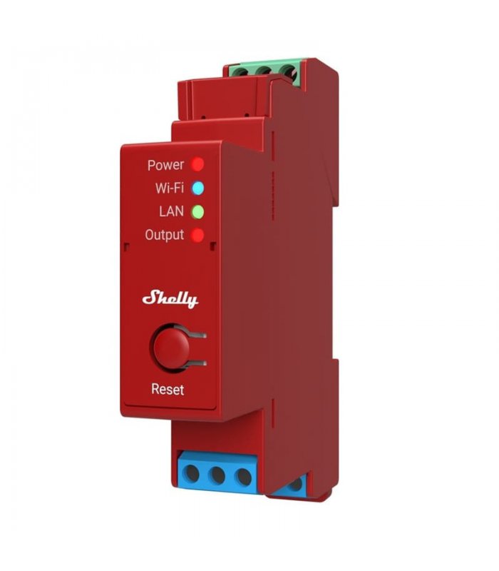 image-Shelly Pro 1PM - spínací modul s meraním spotreby 1x 16A (LAN, WiFi, Bluetooth)