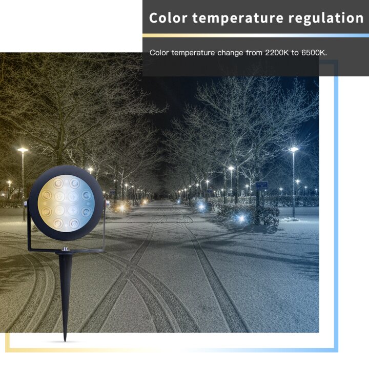 GLEDOPTO Zigbee Pro Outdoor light, RGB a CCT vonkajšie svetlo 2
