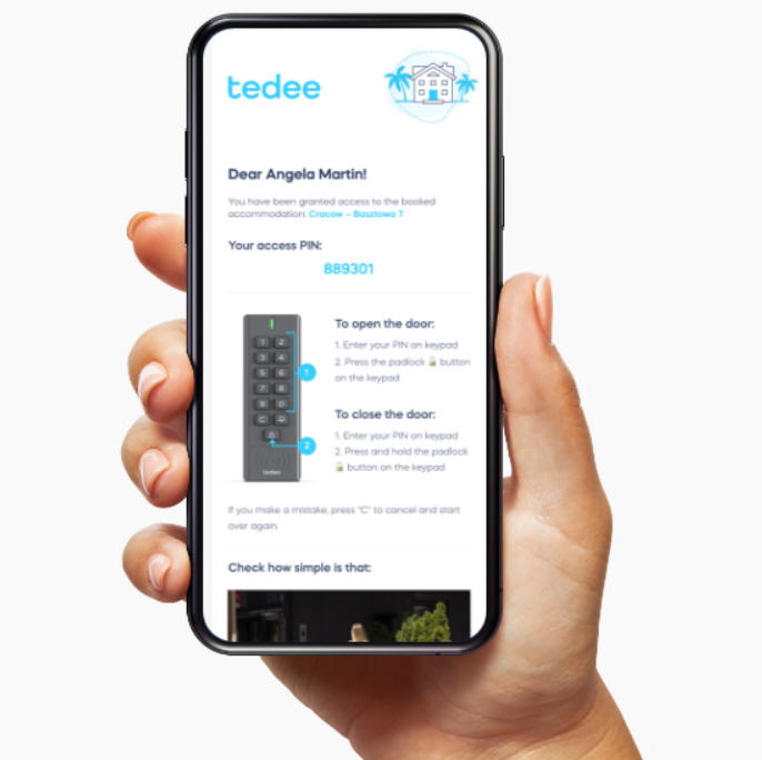 tedee smart lock app