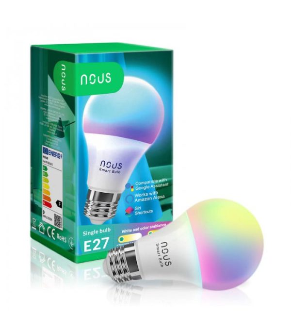 image-Nous P3 WiFi Smart Žiarovka RGB E27 Tuya