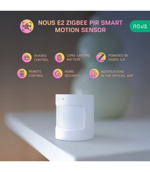 image-Nous E2 Zigbee Smart PIR Pohybový Senzor