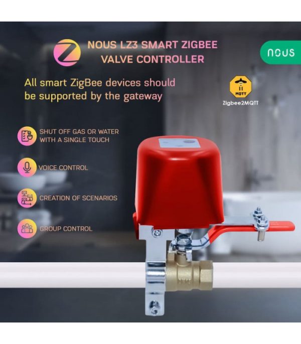 image-Nous LZ3 Zigbee Smart Ovládač Ventilu