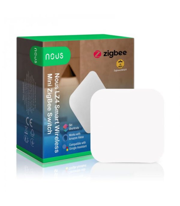 image-Nous LZ4 Zigbee Smart Bezdrôtové Mini Tlačidlo